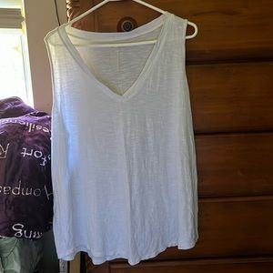 Maurices white sleeveless tee